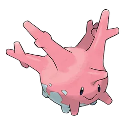 Corsola, official artwork