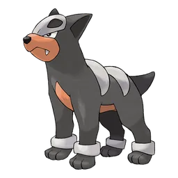 Houndour, official artwork