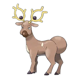 Stantler, official artwork