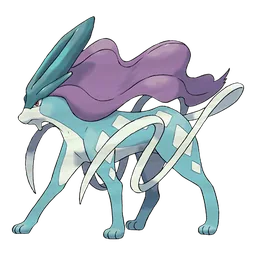 Suicune, official artwork
