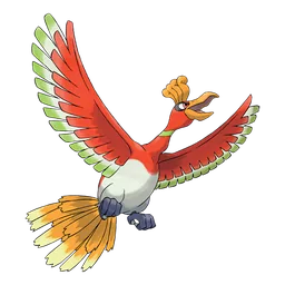 Ho-Oh, official artwork