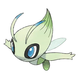 Celebi, official artwork
