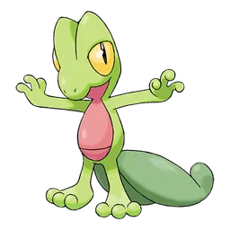 Treecko, official artwork