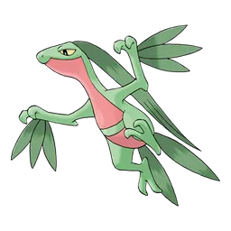 Grovyle, official artwork