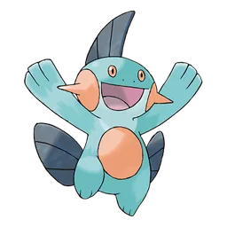 Marshtomp, official artwork