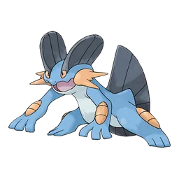 Swampert, official artwork
