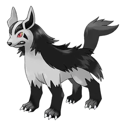 Mightyena, official artwork