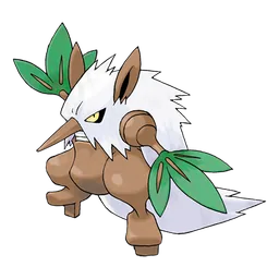 Shiftry, official artwork