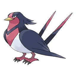 Swellow, official artwork