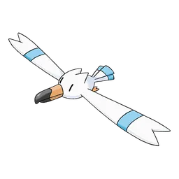 Wingull, official artwork