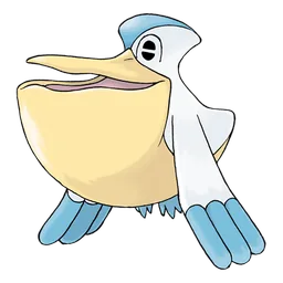 Pelipper, official artwork