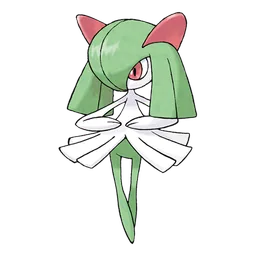 Kirlia, official artwork