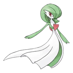 Gardevoir, official artwork