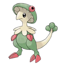 Breloom, official artwork