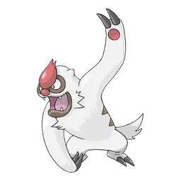 Vigoroth, official artwork