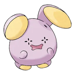 Whismur, official artwork