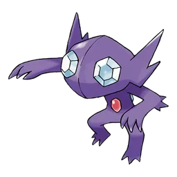 Sableye, official artwork