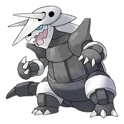 Aggron, official artwork