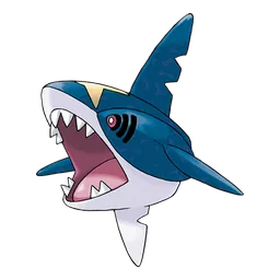 Sharpedo, official artwork