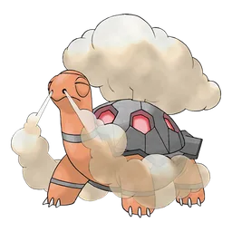 Torkoal, official artwork