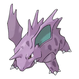 Nidorino, official artwork
