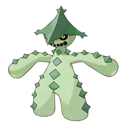 Cacturne, official artwork