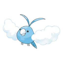 Swablu, official artwork