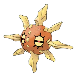 Solrock, official artwork