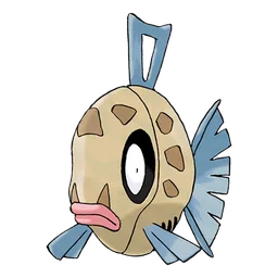 Feebas, official artwork