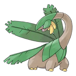 Tropius, official artwork