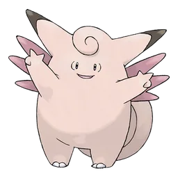 Clefable, official artwork