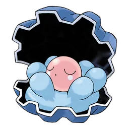 Clamperl, official artwork