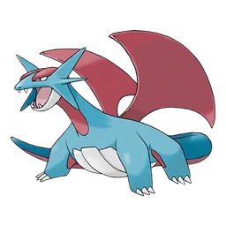 Salamence, official artwork