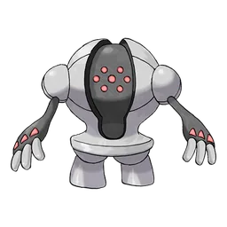 Registeel, official artwork