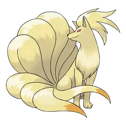 Ninetales, official artwork