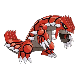 Groudon, official artwork
