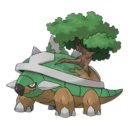 Torterra, official artwork