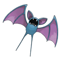 Zubat, official artwork