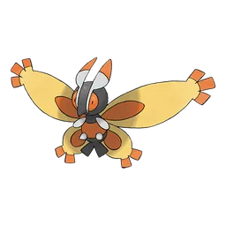 Mothim, official artwork
