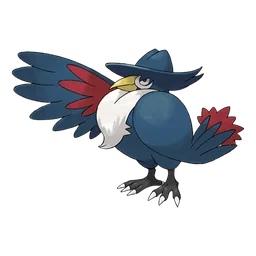 Honchkrow, official artwork