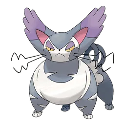 Purugly, official artwork