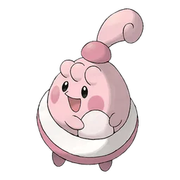Happiny, official artwork