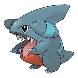 Gible, official artwork