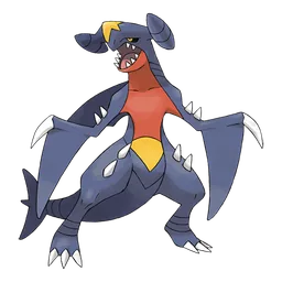 Garchomp, official artwork