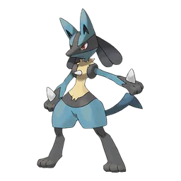 Lucario, official artwork