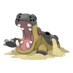Hippowdon, official artwork