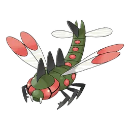 Yanmega, official artwork