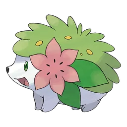 Shaymin, official artwork