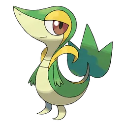 Snivy, official artwork