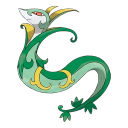 Serperior, official artwork
